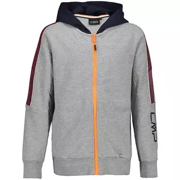 Толстовка CMP Fix Hood 30D8194M, серый