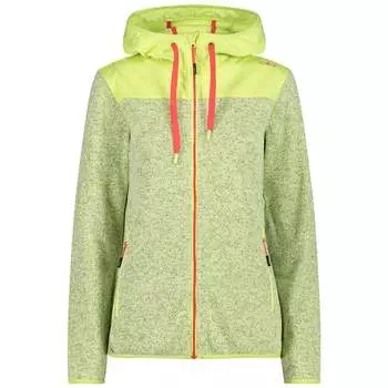 Толстовка CMP Fix Hood 32H5666, зеленый