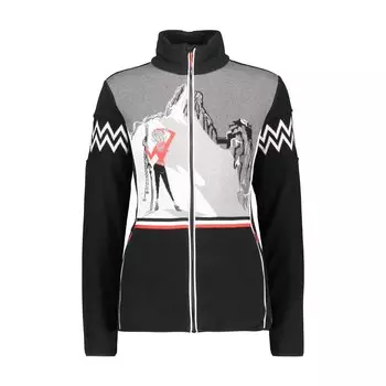 Толстовка CMP Jacket 30J1246, черный