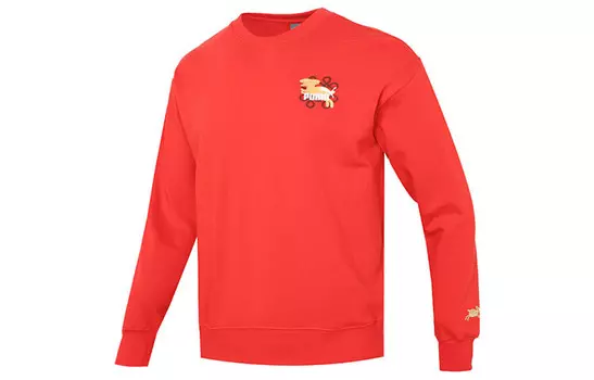 Толстовка CNY унисекс красная Puma, красный