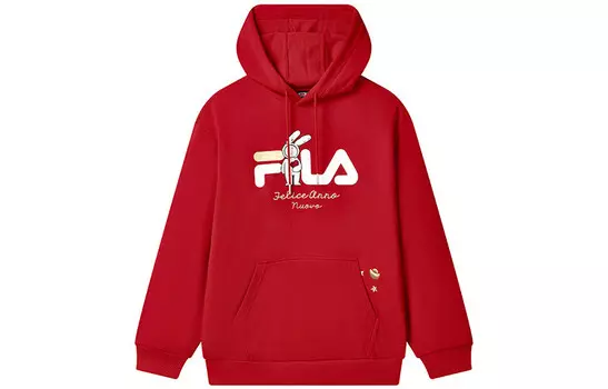 Толстовка CNY X Buer Rabbit унисекс Legend красный Fila, цвет Legend Red