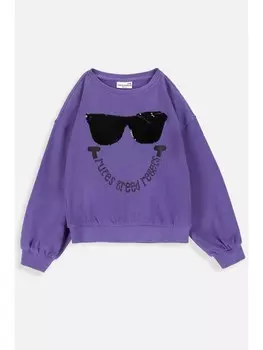 Толстовка Coccodrillo, фиолетовый