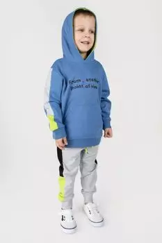 Толстовка Coccodrillo синяя толстовка