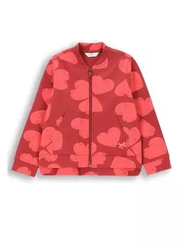 Толстовка Coccodrillo Sweatshirt mit Reiverschluss, цвет dunkelrot