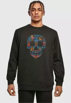 Толстовка COCO SKULL PATTERN CREWNECK ABSOLUTE CULT, черный