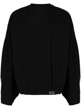 Толстовка Cocoon со складками SONGZIO, черный