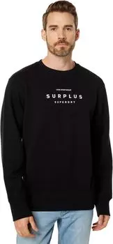 Толстовка Code Surplus Loose Crew Superdry, черный