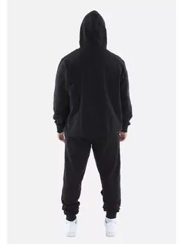 Толстовка COFI 1453 Basic Hoodie + HosePremium Herren Jogginganzug Schwarz M, черный