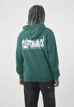 Толстовка COLLECTIVE - Hoodie Cleptomanicx, зеленый