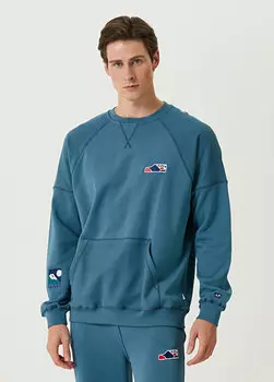 Толстовка college с логотипом petrol Fifty Pieces