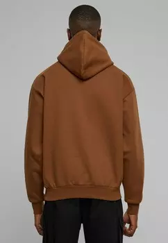 Толстовка College Signature Karl Kani, коричневый