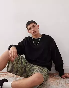 Толстовка COLLUSION черного цвета