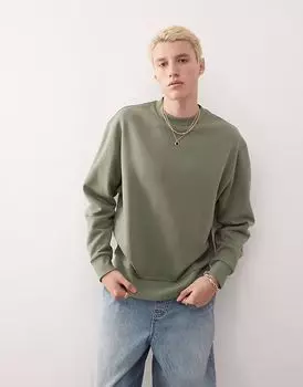 Толстовка COLLUSION зеленого цвета