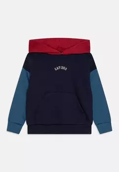 Толстовка COLORBLOCK FASHION LOGO HOOD TODDLER BOY GAP, цвет navy uniform
