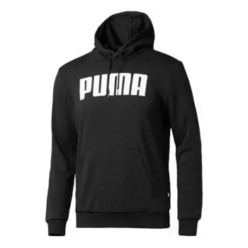 Толстовка colorblock logo black Puma, черный