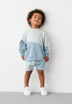 Толстовка COLOURBLOCK SWEATSHIRT AND SHORTS SET Next, цвет light blue