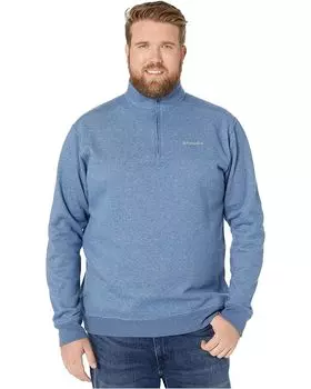 Толстовка Columbia Big & Tall Hart Mountain II 1/2 Zip, цвет Carbon Heather