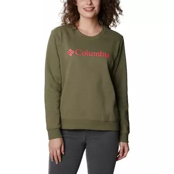 Толстовка Columbia Logo Crew, зеленый