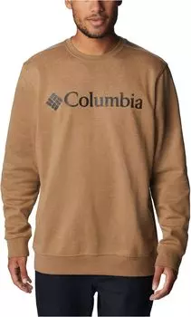 Толстовка Columbia TrekCrew, цвет Delta Heather/CSC Branded Logo