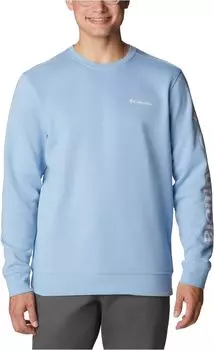 Толстовка Columbia TrekCrew, цвет Jet Stream/CSC Sleeve Logo