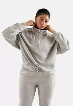 Толстовка COMFY HALF ZIP aim’n®, светло-серый