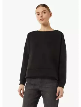 Толстовка comma CI Sweatshirt langarm, черный
