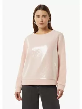 Толстовка comma Sweatshirt langarm, розовый
