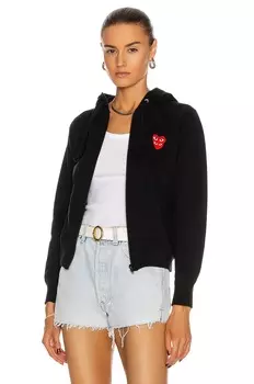 Толстовка COMME des GARCONS PLAY, черный