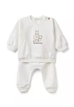 Толстовка COMPLETO STRETCH United Colors of Benetton, цвет white