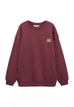 Толстовка COMUN Mango Kids, Бордо