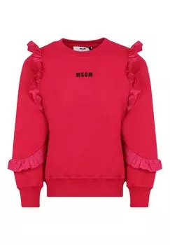 Толстовка Con Logo MSGM, розовый