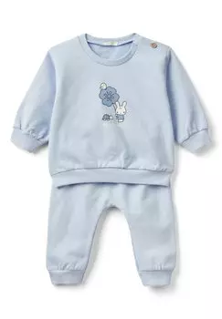 Толстовка CON STAMPA SET United Colors of Benetton, цвет blue