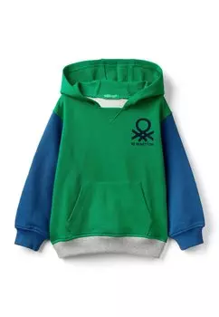Толстовка CON STAMPE LOGO. United Colors of Benetton, цвет multicolor