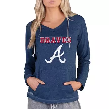 Толстовка Concepts Sport Atlanta Braves, нави