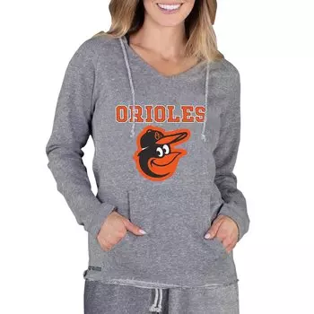 Толстовка Concepts Sport Baltimore Orioles, серый
