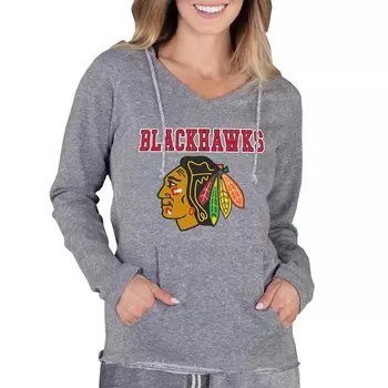 Толстовка Concepts Sport Chicago Blackhawks, серый