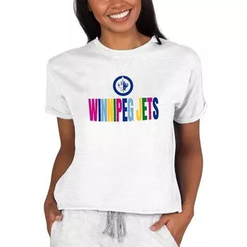 Толстовка Concepts Sport Winnipeg Jets, серый