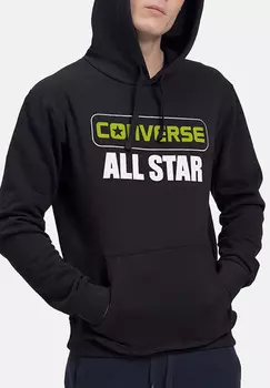 Толстовка Converse Hoodie All Star Black, черный