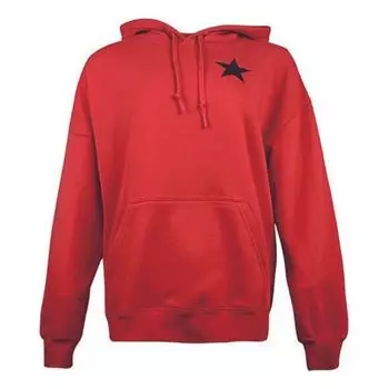 Толстовка Converse Logo Knit hooded Drawstring Red, красный