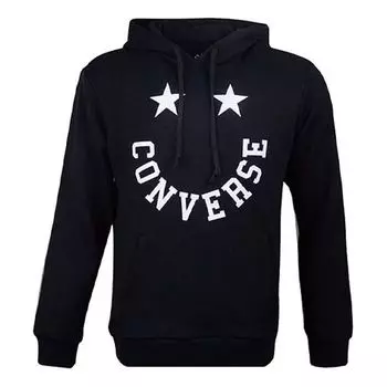 Толстовка Converse Men's Graphic Pullover in Converse Black, черный