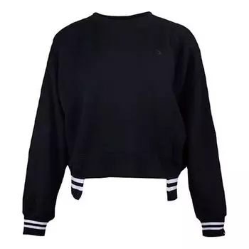 Толстовка Converse Stripe Breathable Pullover Black, черный
