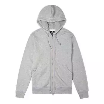 Толстовка Converse UTILITY FULL ZIP VGH CHARCOAL Red, серый