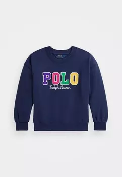 Толстовка CORDUROY-LOGO SWEATSHIRT Polo Ralph Lauren, темно-синий
