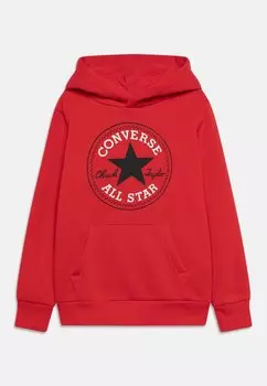 Толстовка Core Hoodie Unisex Converse, цвет university red