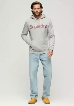 Толстовка CORE LOGO CLASSIC Superdry, вереск серый