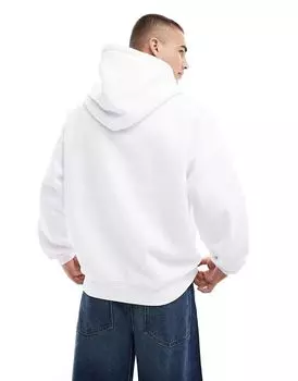 Толстовка Cotton On свободного кроя с принтом «Нэшвилл» белого цвета Cotton:On