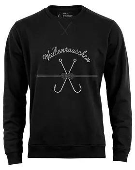 Толстовка Cotton Prime Anker Wellenrauschen, черный