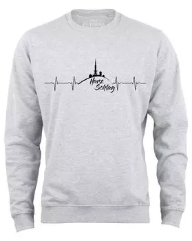 Толстовка Cotton Prime Harzschlag, серый меланж