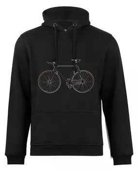Толстовка Cotton Prime Kapuzen Bike Fahrrad, черный