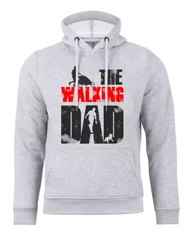 Толстовка Cotton Prime Kapuzen THE WALKING DAD, серый